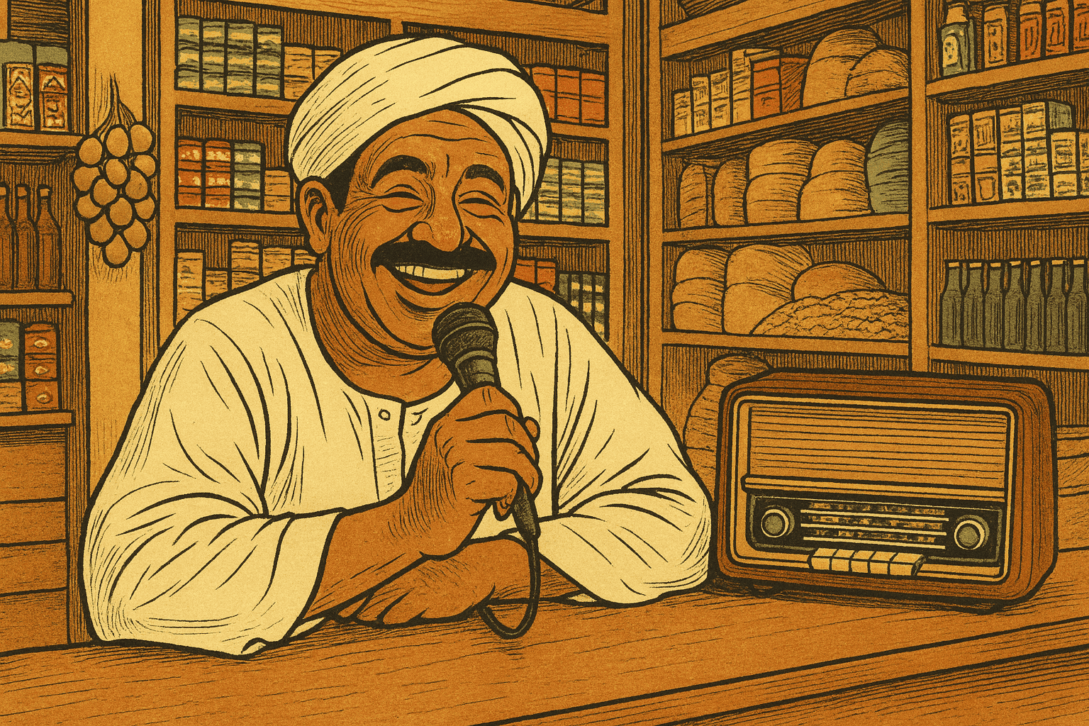 عمك سراج *الحكواتي *كل الناس بتتعب… بس مش كل الناس بتحكي*